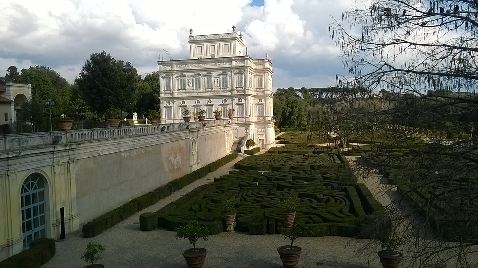 Villa Doria Pamhili s palácem